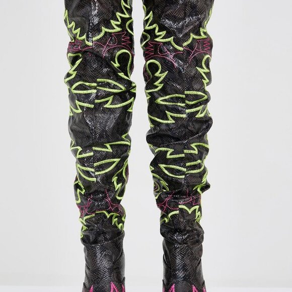 ATOMIC ON THE RUN BANDIT Cowgirl Boots ( BRAND NEW !!!! ) - Picture 5 of 7